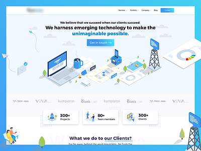 Creative Landing Page