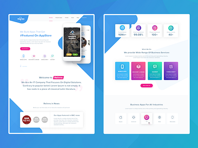 Part 1 App Development Company Landing Page