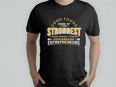 custom typography t-shirt design