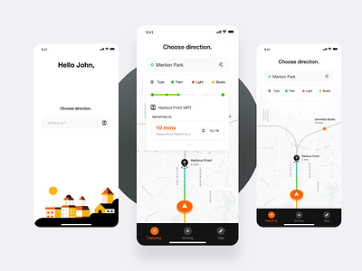 Navigation - Transport app