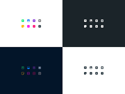 Icons set - Exploration