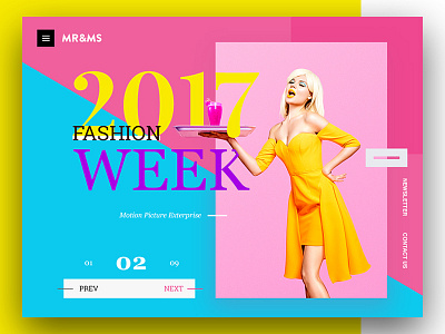 Daily UI #22 - 2017 Fashion Week online Store