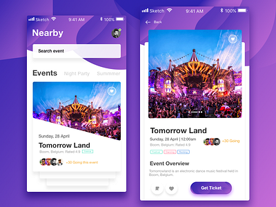 Event Creation Booking Mobile App