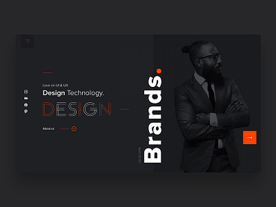 Portfolio Exploration -- 02 design flat grid menu navigation portfolio print site typography ui web