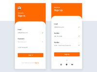2019 Sign in / Sign up UI by syedhaqil on Dribbble