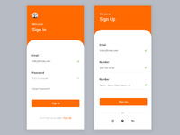 2019 Sign in / Sign up UI by syedhaqil on Dribbble