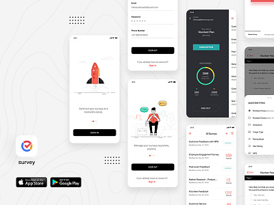 Survey Mobile Application Design