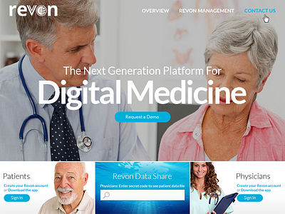 Medical Website design medical photoshop ui website