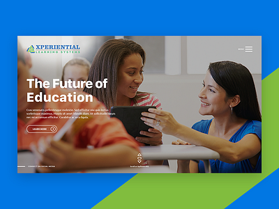 Education Website UI