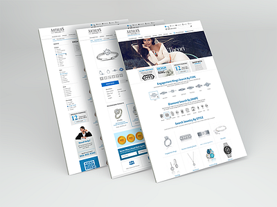 Jewelry Website UI