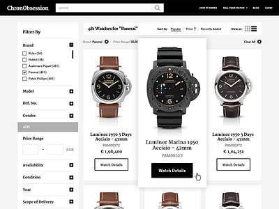 E-Commerce: Product Listing UI