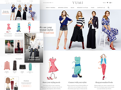 Fashion E-commerce Website UI ecommerce fashion photoshop ui website