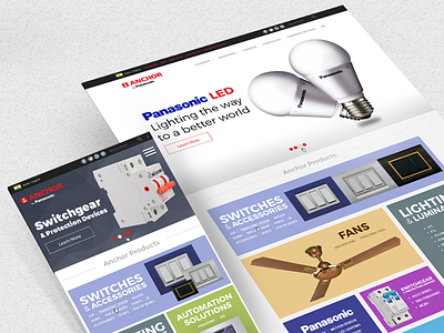 Electrical Manufacturers Website UI electrical manufacturers photoshop ui website