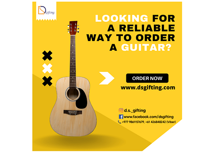 ORDER GUITAR FOR YOUR LOVED ONES