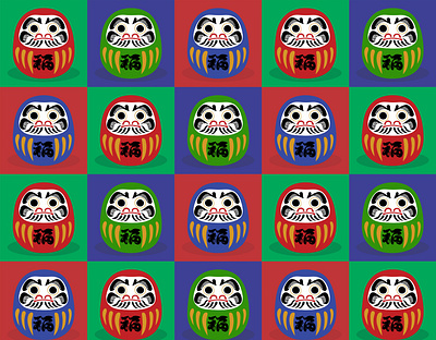 Daruma branding cute daruma design graphic design illustration japan