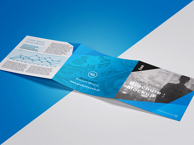 Trifold Leaflet Mockup