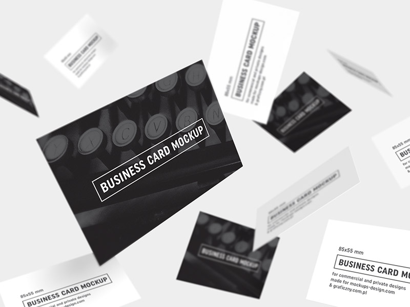 Free Business Cards Mockup by MockupsDesign on Dribbble