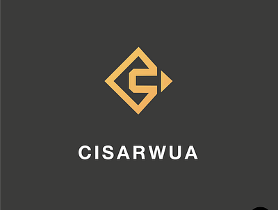 Cisarwua Logo ai artline brand branding c design graphic design illustration line art logo ps typography vector