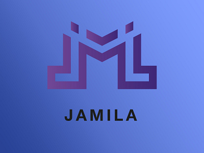 Jamila Logo designe ai artline beauty brand branding design graphic design illustration jamila line art logo ps typography vector