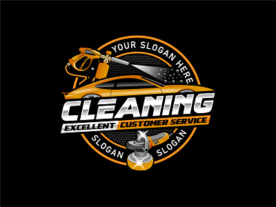 Auto detailing and car wash logo design auto detailing logo car wash logo