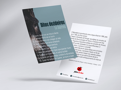 Flyer A5 ''Ditos Dezideiros'' graphic design