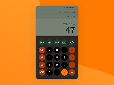 Daily UI 004 - Calculator dailyui design ui