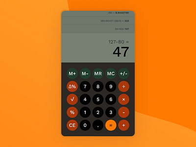 Daily UI 004 - Calculator