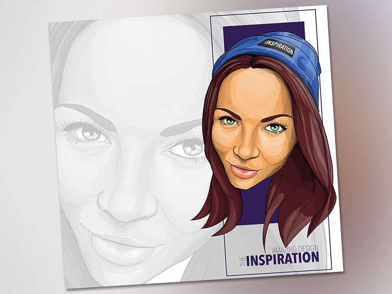 INSPIRATION (Портрет на заказ) art comics cover inspiration marvelcomics tonytyler графика дизайн комиксы портрет