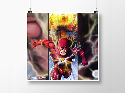 THE FLASH POINT (Collaborate with Rostislav) dc flash ins comics ins logo ins sketch inspiration tonytyler логотип портрет