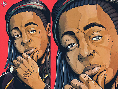 Lil Wayne (Order) art ins comics ins shmot ipadpro lilwayne losangeles miami newyork procreate sketch Владивосток Новосибирск