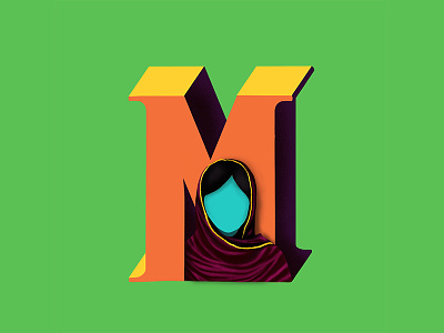 M - 36daysoftype 36daysoftype 36daysoftype07 design illustration leader malala pakistan women