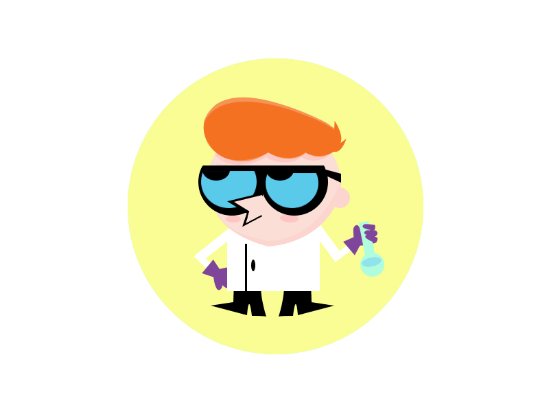 Dexter's Potion! cartoon character design dexters laboratory experiment gif potion
