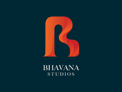 Bhavana Studios bhavana brandidentity branding gradients imagination logo malayalam movie production red studio youtube