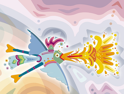 Bird - a volo di uccello 3d animation branding graphic design logo motion graphics