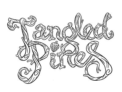 Tangled Pines logo outlines