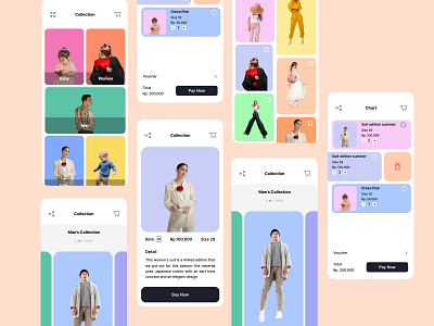 Clothes Shopping branding figma shopping ui