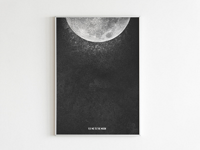 30 Days Poster Challenge | Fly Me to the Moon