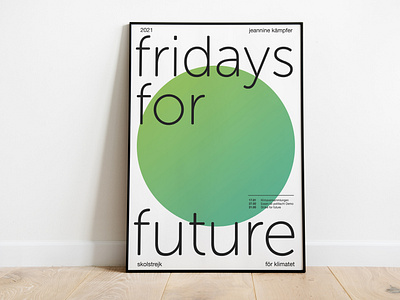 30 Days Poster Challenge | Fridays for Future