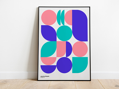 30 Days Poster Challenge | Shape Study II abstract design flat illustration poster poster a day poster challenge poster design shape