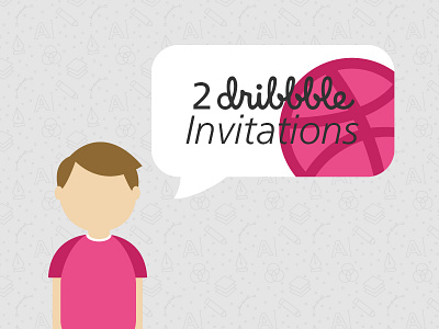 Two Dribbble Invitations