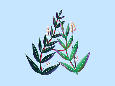 Letter A 36 days of type 36daysoftype botanical design drawing floral flowers illustration leaf leaves letter letter a procreate procreate illustration typography