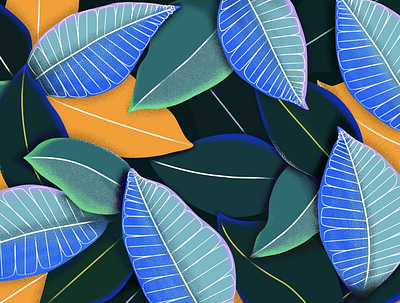 Leaves pattern II affinity designer botanical illustration floral illustration illustration leaves pattern pattern illustration plant illustration plants