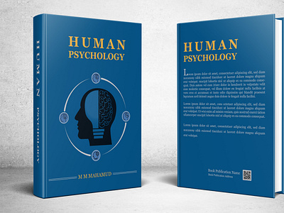 Human Psychology Book Cover Design adobe book book cover bookcoverdesign bookdesign booklover bookreview books bookstagram branding coverdesign creativity design ebookcover ebookcoverdesign graphic graphic design psychological book psychology typography