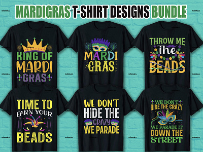 This is My Mardi Gras T-Shirt Designs Bundle. apparel clothingbrand design etsy graphic merch by amazon. moda print on demand vintage svg
