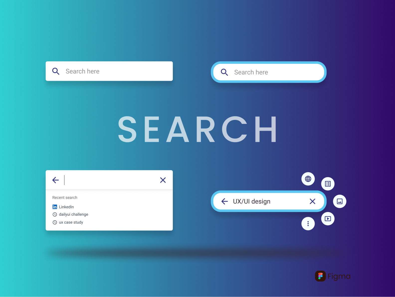 Search Bar by Venkata Haritha on Dribbble