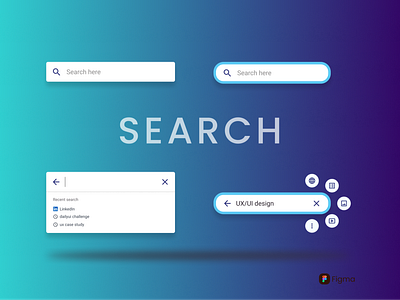 Search Bar 032 dailyui dailyuichallenge design figma gratitude search ui uxuidesigner