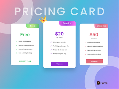 Pricing Card dailyui dailyuichallenge design figma gratitude pricing card ui uxuidesigner