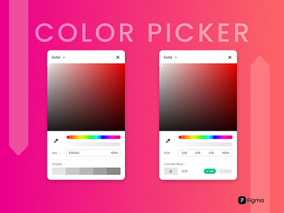 Color Picker dailyui dailyuichallenge design designlife figma gratitude ui uilove uxuidesigner