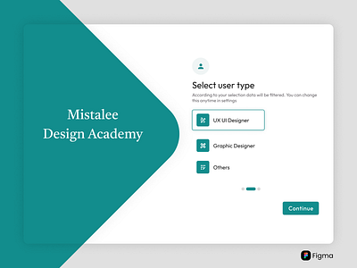 Select User Type dailyui dailyuichallenge design designlife figma gratitude ui uilove uxuidesigner