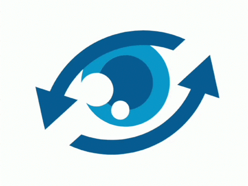 Ocio Logo Animation animate animated animation animation 2d brand branding css css3 eye eyeball eyes logo logo design logos logotype movement